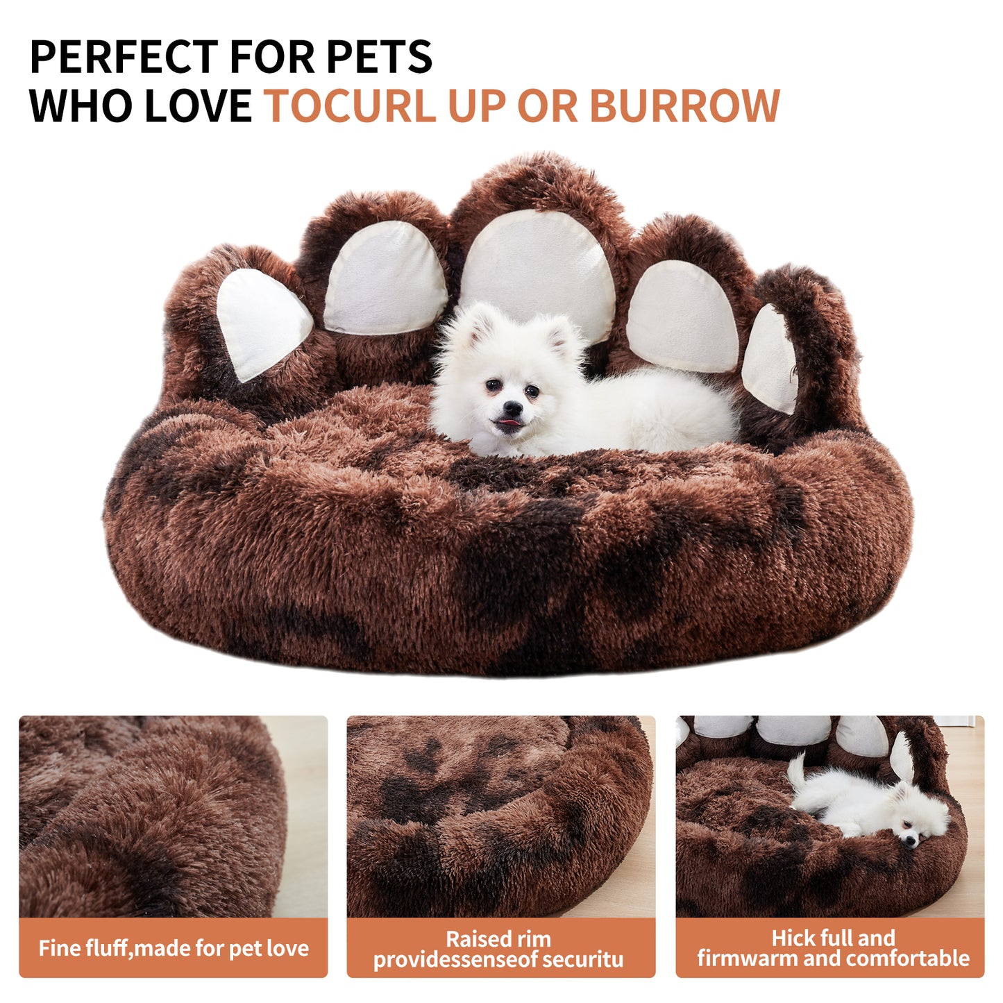 Long Plush Bed