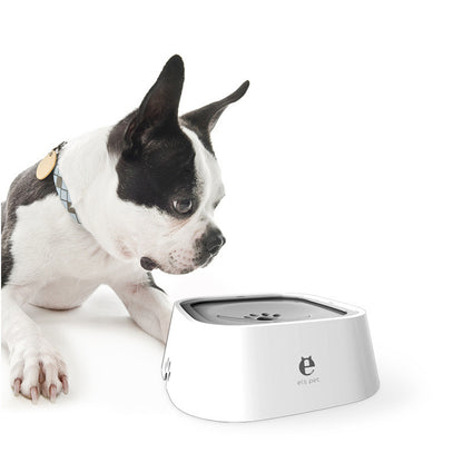 Anti-Spill Floating Water Bowl – Slow Drinking Pet Fountain for Cats & Dogs