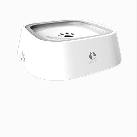 Anti-Spill Floating Water Bowl – Slow Drinking Pet Fountain for Cats & Dogs