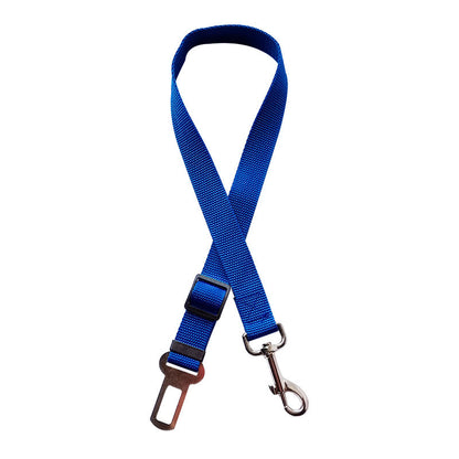 Adjustable Pet Car Seat Belt – Safety Harness Lead Clip for Cats & Dogs