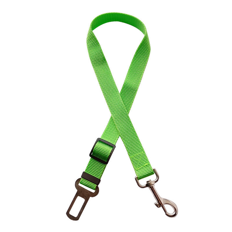 Adjustable Pet Car Seat Belt – Safety Harness Lead Clip for Cats & Dogs