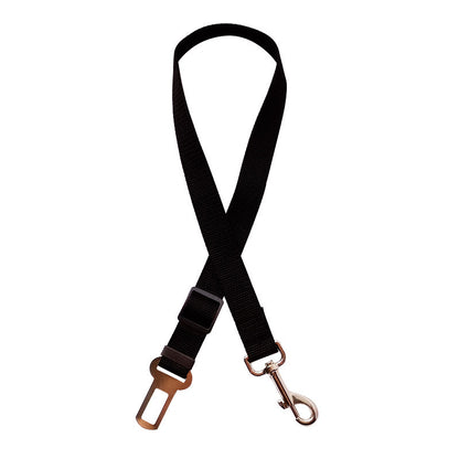 Adjustable Pet Car Seat Belt – Safety Harness Lead Clip for Cats & Dogs