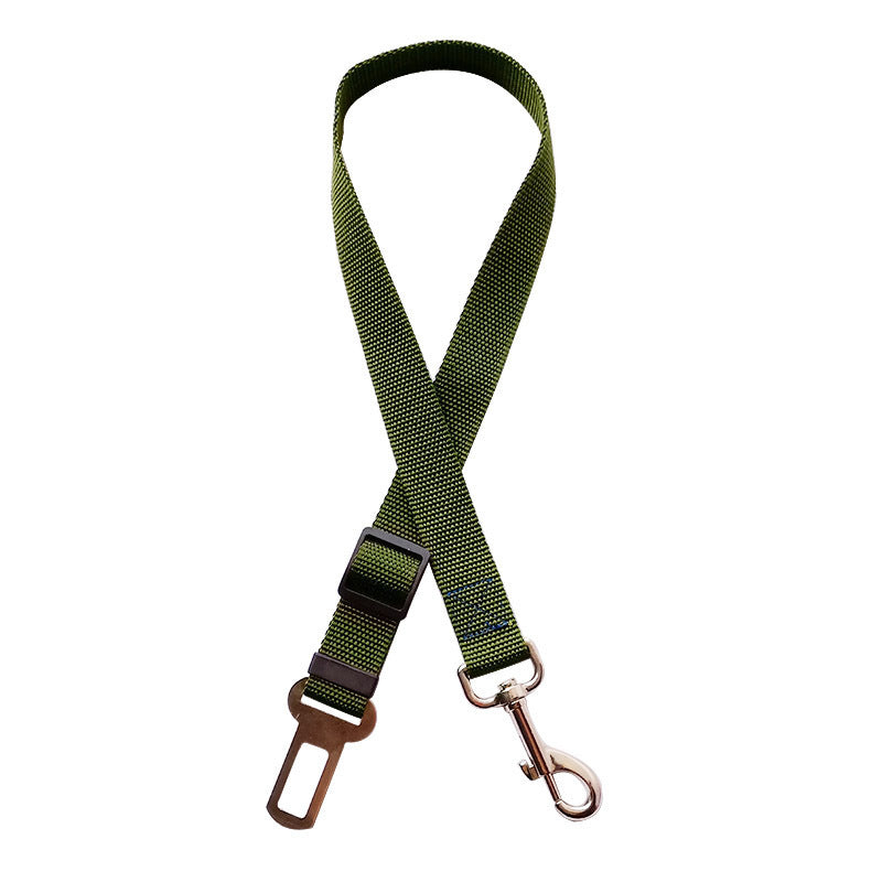 Adjustable Pet Car Seat Belt – Safety Harness Lead Clip for Cats & Dogs