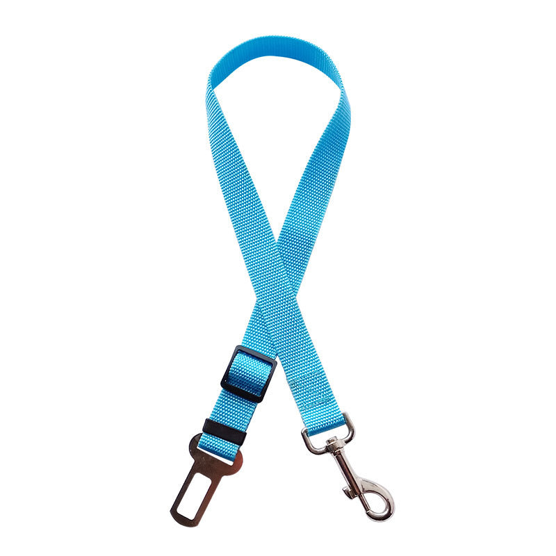 Adjustable Pet Car Seat Belt – Safety Harness Lead Clip for Cats & Dogs