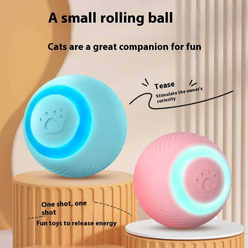 Interactive Rolling Ball Pet Toy – Chase & Play Fun for Cats & Dogs