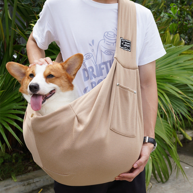 The Cozy Companion Pet Sling — Comfort, Style & Connection in Every Step