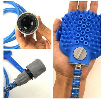 Pet Bathing Shower Sprayer – Dog Washing Hose Nozzle with Hand Strap