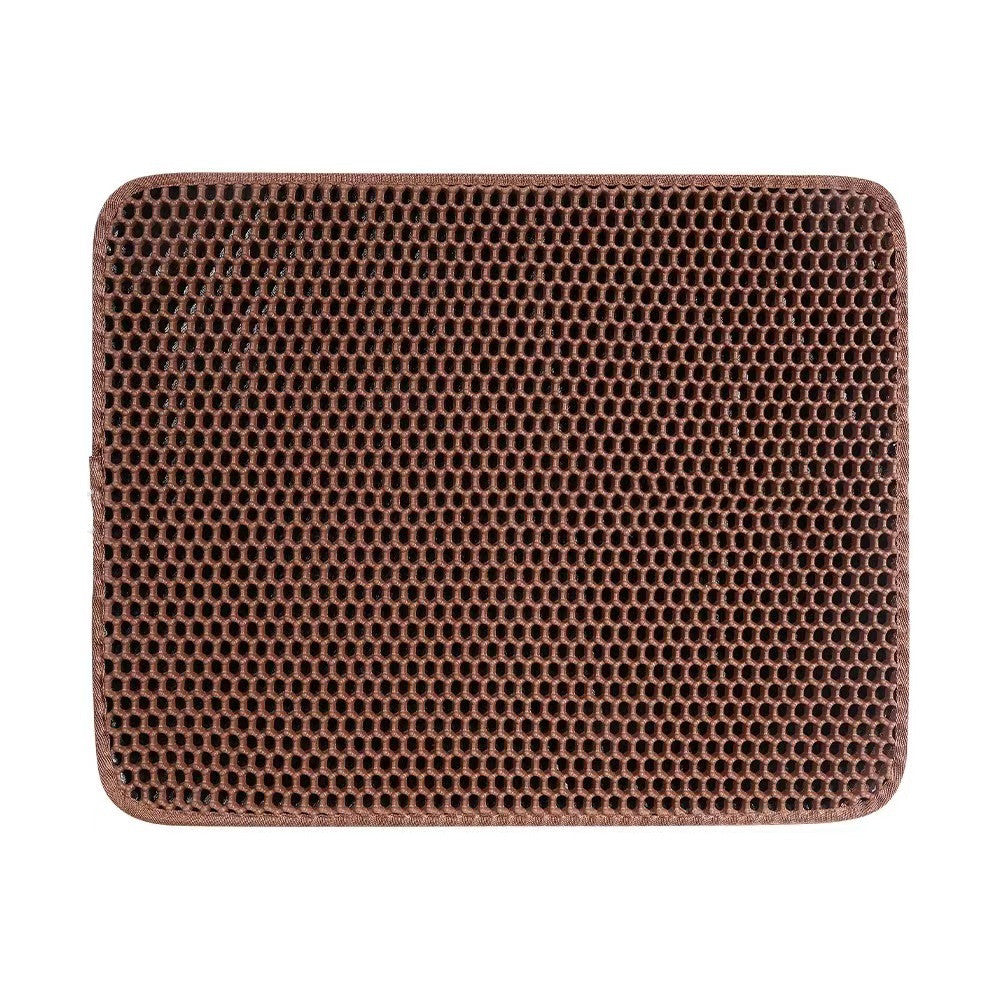 Waterproof Cat Litter Mat – Solid Color, Easy-Clean Scatter Control Mat