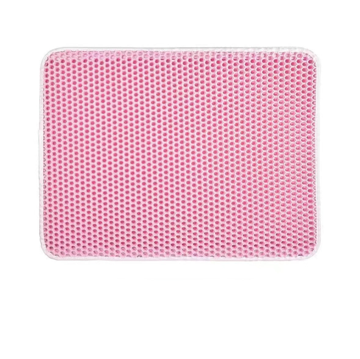 Waterproof Cat Litter Mat – Solid Color, Easy-Clean Scatter Control Mat