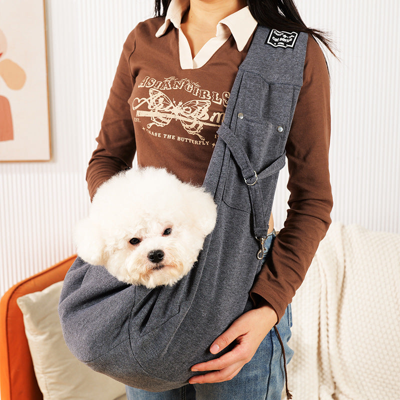 The Cozy Companion Pet Sling — Comfort, Style & Connection in Every Step