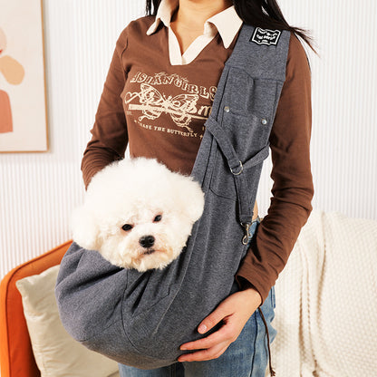 The Cozy Companion Pet Sling — Comfort, Style & Connection in Every Step