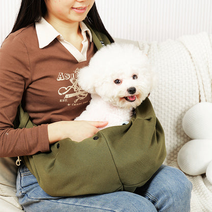 The Cozy Companion Pet Sling — Comfort, Style & Connection in Every Step