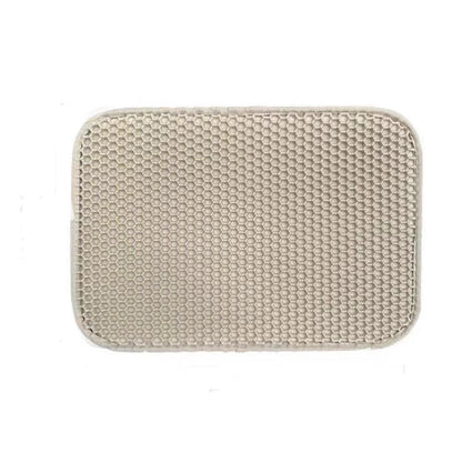 Waterproof Cat Litter Mat – Solid Color, Easy-Clean Scatter Control Mat