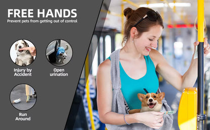 The Cozy Companion Pet Sling — Comfort, Style & Connection in Every Step