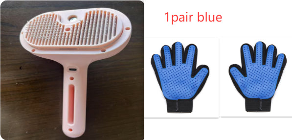 Steam Shedding and Grooming Brush for Dog & Cat