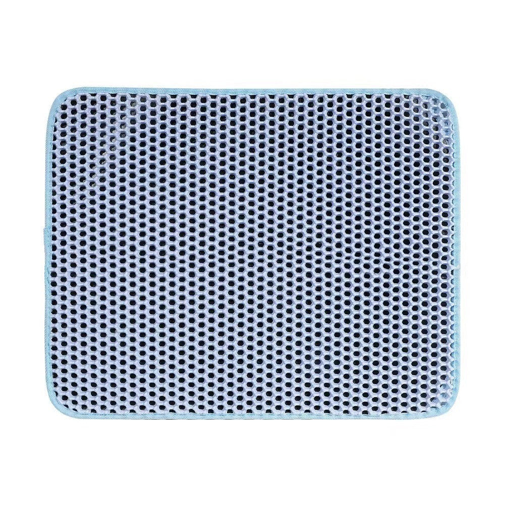 Waterproof Cat Litter Mat – Solid Color, Easy-Clean Scatter Control Mat