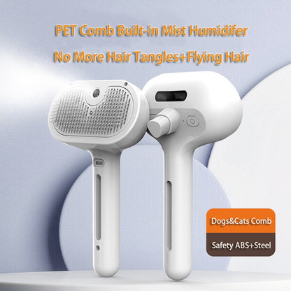Steam Shedding and Grooming Brush for Dog & Cat