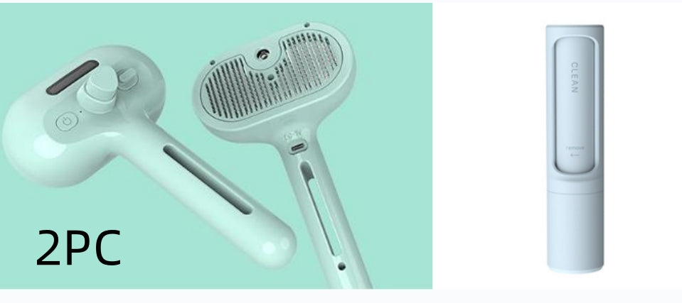 Steam Shedding and Grooming Brush for Dog & Cat
