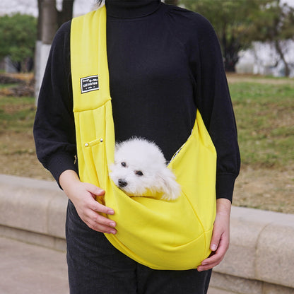 The Cozy Companion Pet Sling — Comfort, Style & Connection in Every Step