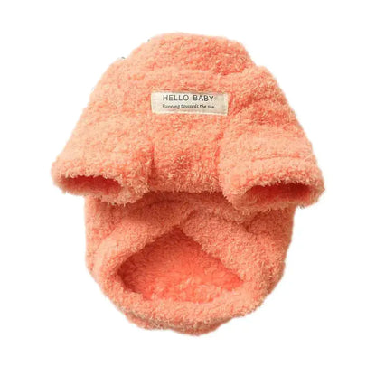 Fashionable Plush Winter Coat for Dogs